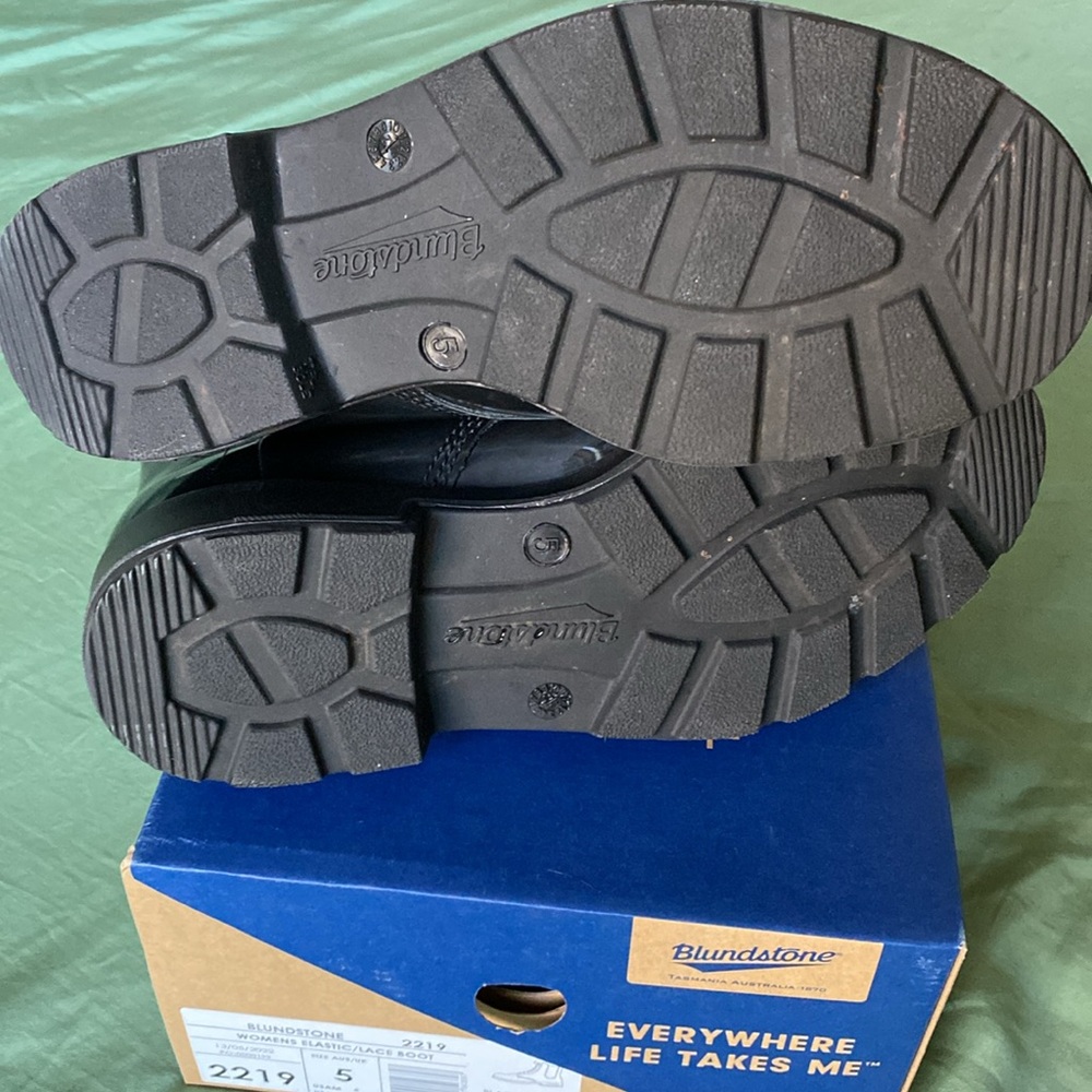 BLUNDSTONE Black Brush lace boot - Picture 5 of 7